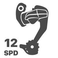 Перемикачі задні 12 spd