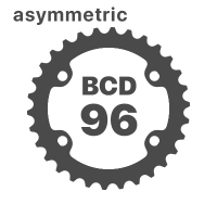 BCD 96 mm asymmetric