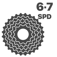 Касети 6-7 spd