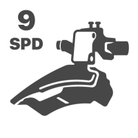 Перемикачі передні 9 spd
