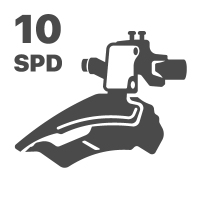 Перемикачі передні 10 spd