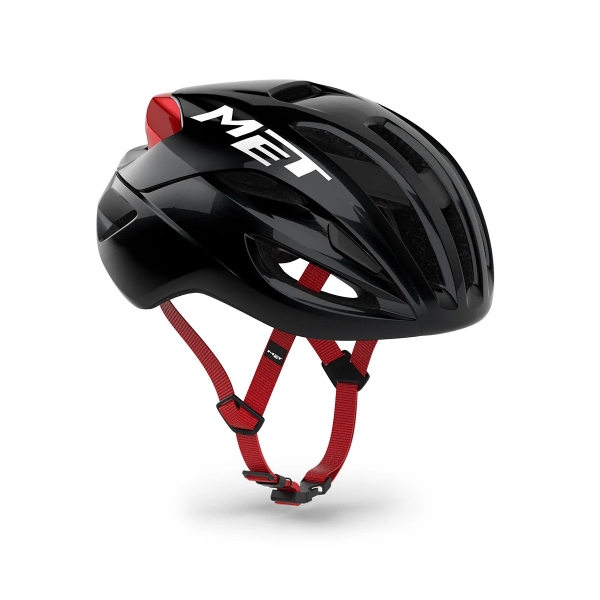 Шолом MET Rivale Mips Black Red | Glossy - L 58-61 cm