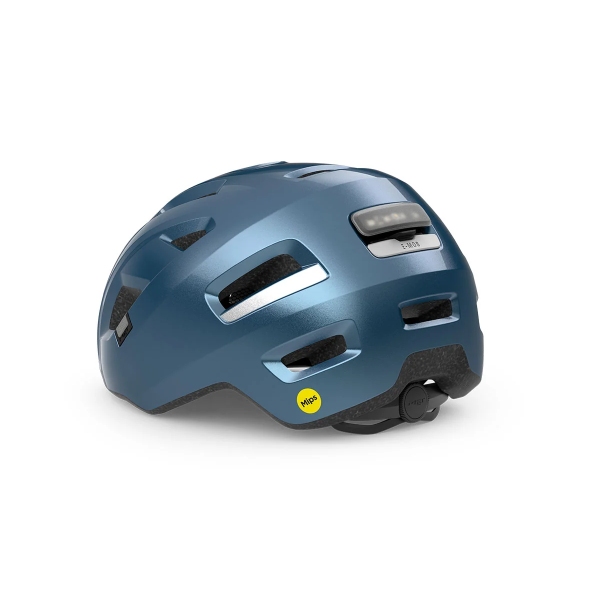 Шолом MET E-Mob Mips Navy | Glossy - M 56-58 cm - фото 1