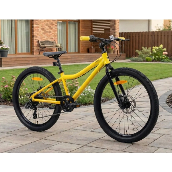 Велосипед PRIDE Marvel 4.1 жовтий - фото 1