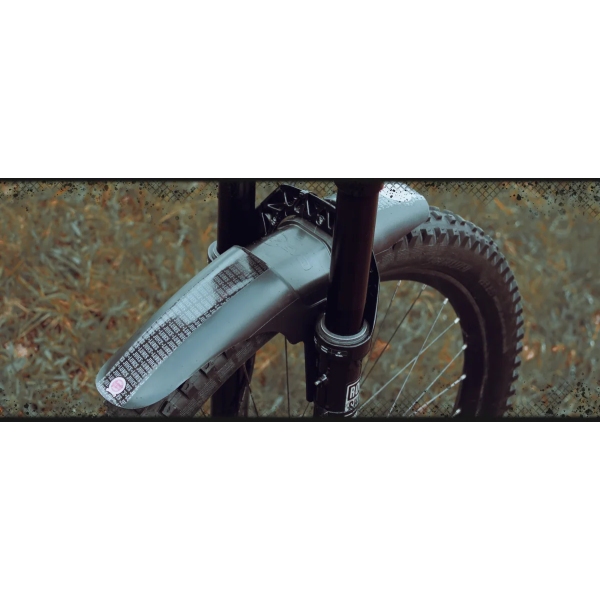Крило переднє JUICE LUBES Mudhugger Shorty EVO Zip-Tie Black - фото 1