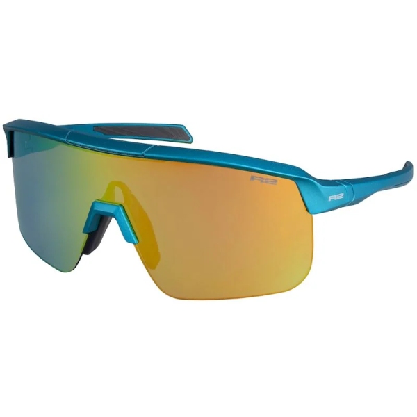 Окуляри R2 Fusion Blue Turquoise - Smoke (Orange Chrome) (Cat 2)