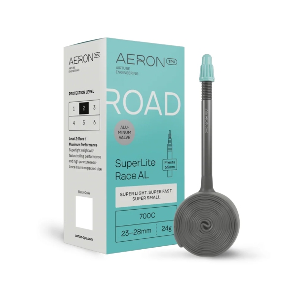 Камера AERON TPU Road SuperLite Race AL (23/28-622) FV 65mm
