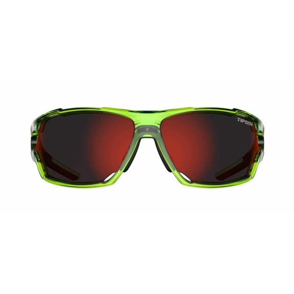 Окуляри TIFOSI Amok - Crystal Neon Green - Clarion Red / AC Red / Clear - фото 1