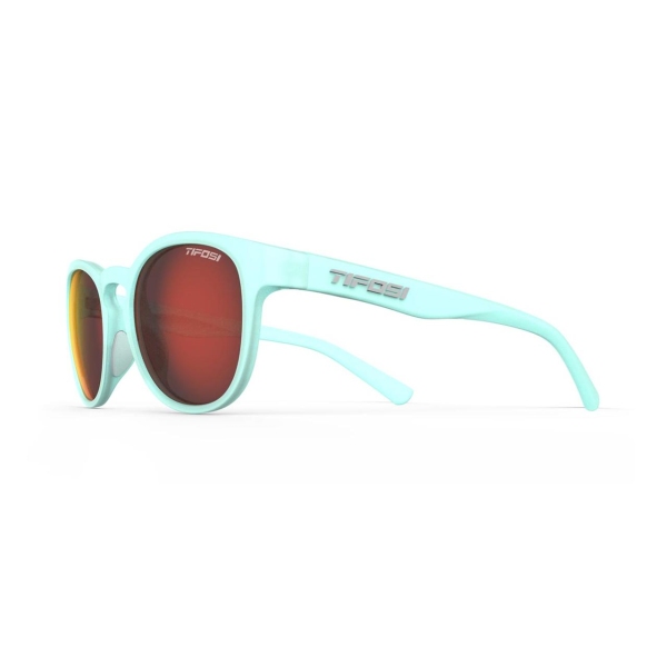Окуляри TIFOSI Svago - Satin Crystal Teal - Smoke Red - фото 2