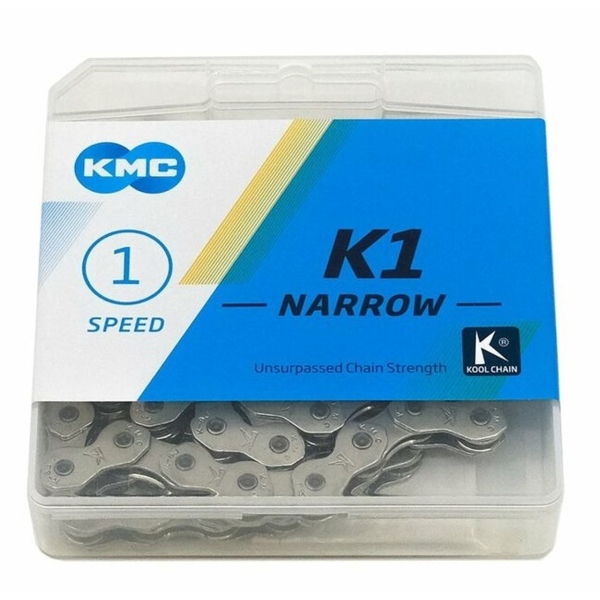 Ланцюг KMC K1 Narrow Silver - фото 2