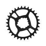 Зірка шатунів Sram X-Sync 2 Eagle Steel Direct Mount 3mm 34T - фото 1