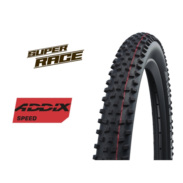 Покришка Schwalbe Rocket Ron 26x2,35 Evolution ADDIX Speed Super Race SnakeSkin