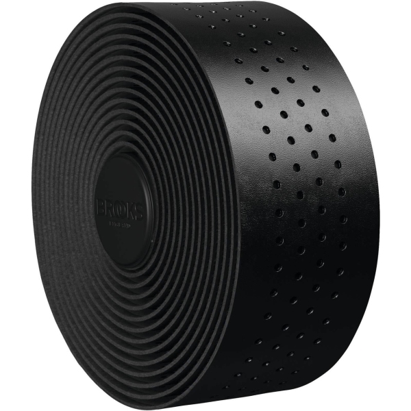 Обмотка керма BROOKS Leather Bar Tape Чорний - фото 2