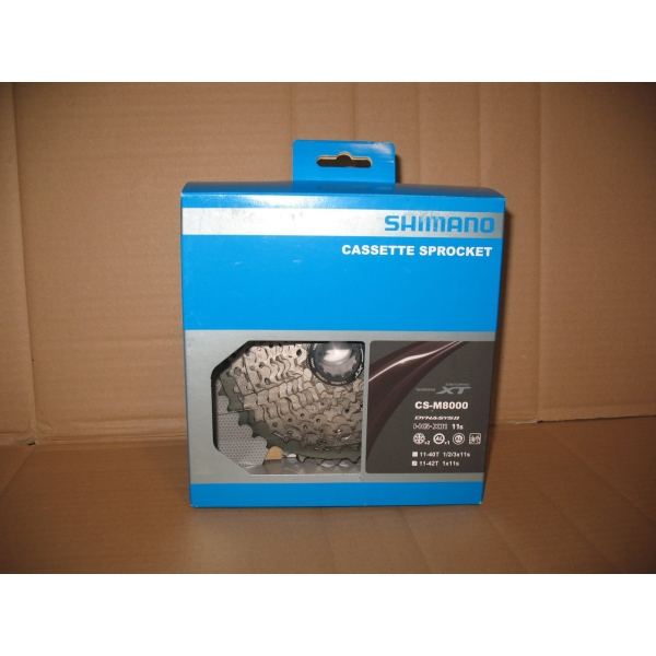Касета Shimano XT CS-M8000 11-42T - фото 1