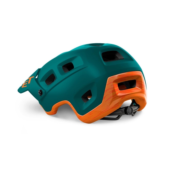 Шолом MET Terranova Alpine Green Orange | Matt Glossy S - фото 1
