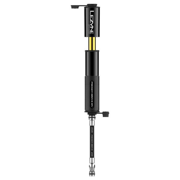 Насос компактний Lezyne Pocket DRIVE HV - чорний 90psi Y14 - фото 1