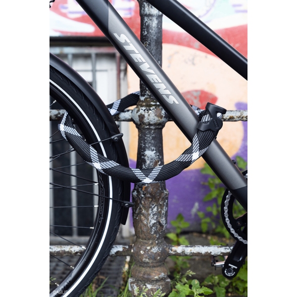 Замок із ланцюгом ABUS 6210/110 IvyTex Black - фото 1