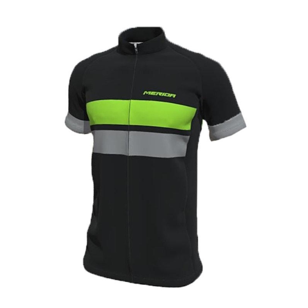 MERIDA E-Trail Short Sleeve Jersey Green/Grey S