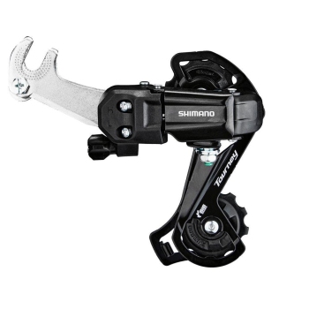 Перемикач задній Shimano Tourney RD-TY200-GS-B 6/7 spd гак