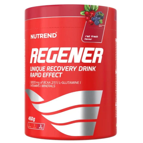 Відновлюючий напій NUTREND Regener 450g - червона свіжість