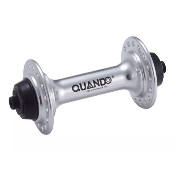 Втулка передня Quando KT-QZ1F 32h V-br Алю QR silver