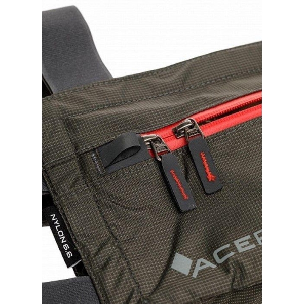 Сумка на раму ACEPAC Zip Frame Bag M Nylon Grey - фото 6