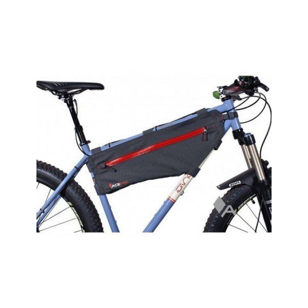 Сумка на раму ACEPAC Zip Frame Bag L Nylon Grey - фото 7