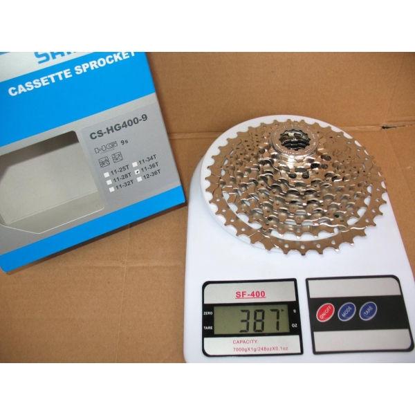 Касета Shimano Alivio CS-HG400-9 11-36T - фото 2