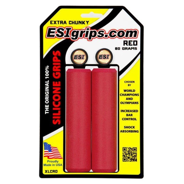 Гріпси ESI Extra Chunky Червоний
