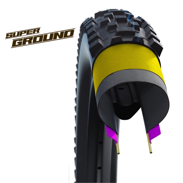 Покришка Schwalbe Thunder Burt 29x2,1 Evolution ADDIX Speed SnakeSkin Super Ground - фото 1