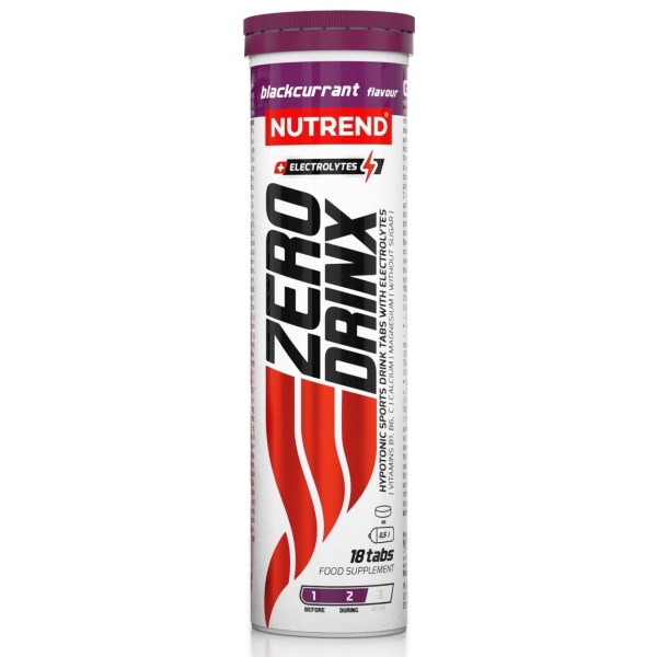 NUTREND Zerodrinx Tabs 18 табл Чорна смородина