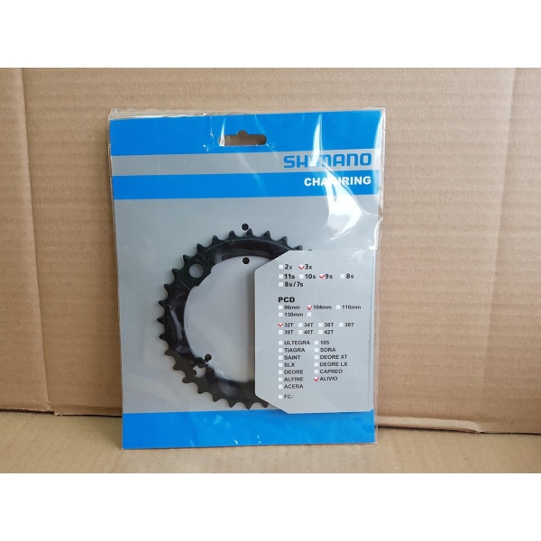Зірка шатунів Shimano Alivio FC-M430 32T - фото 1