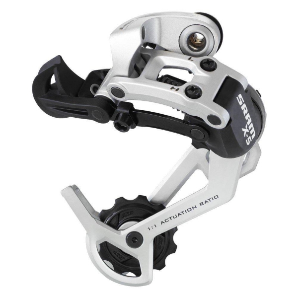Перемикач задній SRAM X5 Medium Silver 8/9 spd
