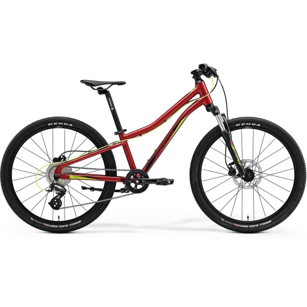 Велосипед MERIDA Matts J.24  Silk Red(Green/Black)