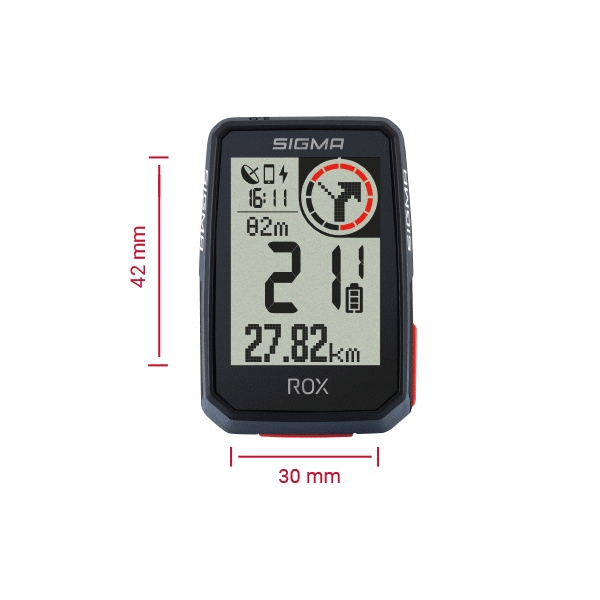 GPS Велокомп'ютер SIGMA ROX 2.0 White - фото 1