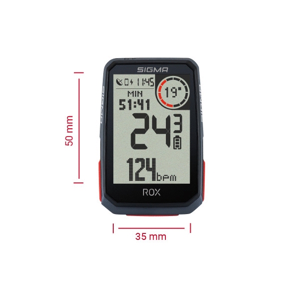 GPS Велокомп'ютер SIGMA ROX 4.0 Black Sensor Set - фото 1