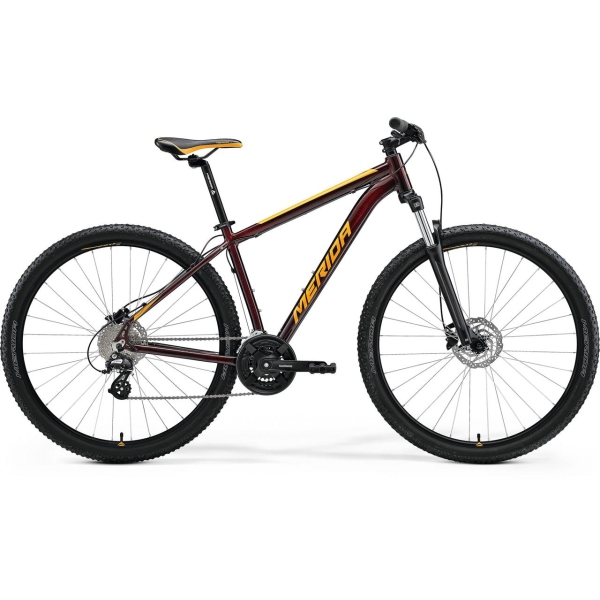 Велосипед MERIDA Big.Nine 15 - Burgundy Red(Orange) M