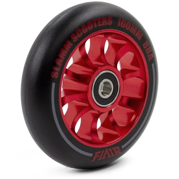 Колесо трюкового самоката Slamm Flair 2.0 100mm Червоний - фото 1