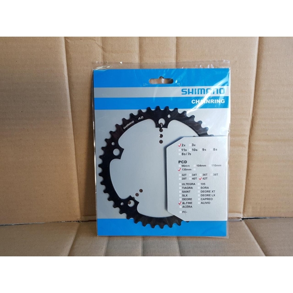Зірка шатунів Shimano Alfine FC-S501 42T black - фото 1