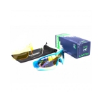 Окуляри LYNX Detroit Palmira shiny metallic blue/orange - фото 1