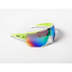 Окуляри LYNX Omaha Race Shiny Green / White with Black Spot
