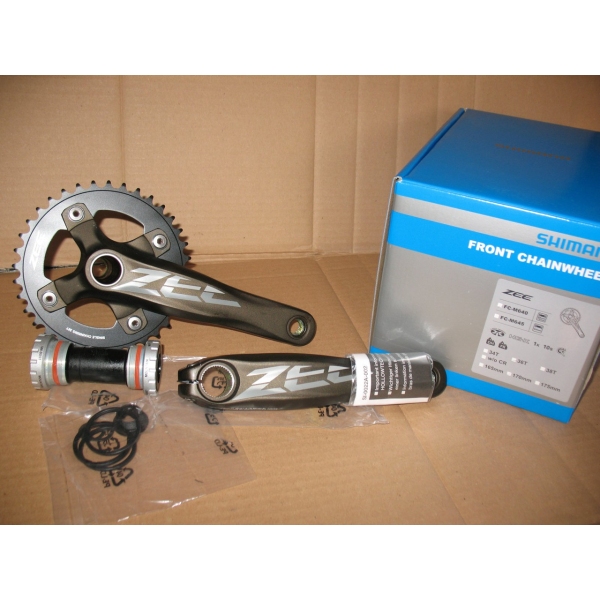 Шатуни Shimano Zee FC-M640 36T / 170мм - фото 1