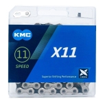Ланцюг KMC X11 Silver/Black - фото 1