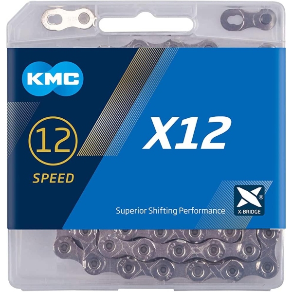 Ланцюг KMC X12 Silver - фото 1