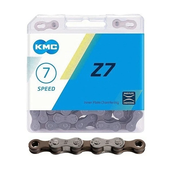 Ланцюг KMC Z7 Grey/Brown - фото 1