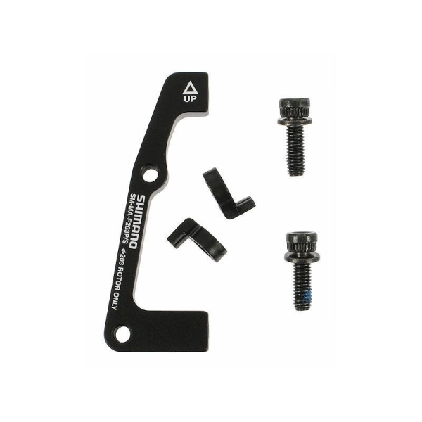 Адаптер гальм Shimano SM-MA-F203P/S 203mm IS передній