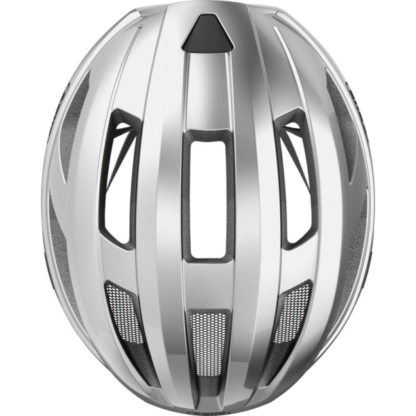 Шолом ABUS MACATOR Gleam Silver L (58-62 см) - фото 3