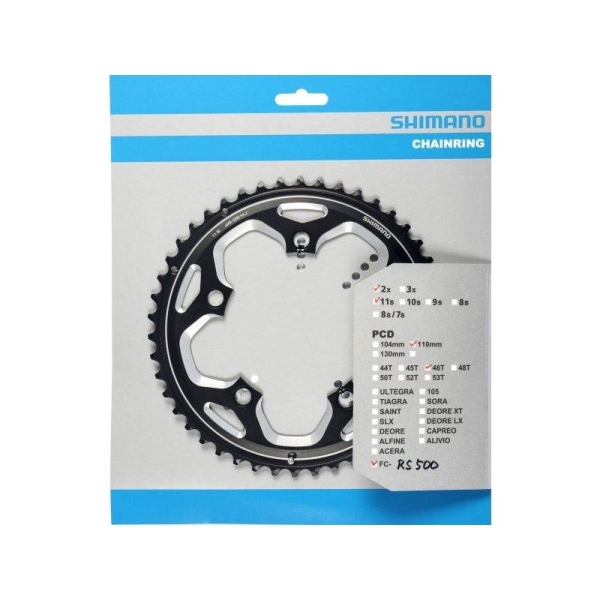 Зірка шатунів Shimano FC-RS500 46T