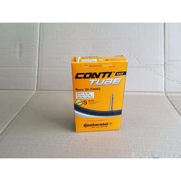 Камера Continental Conti Tube Race 20-25x622 Presta 60mm - фото 1