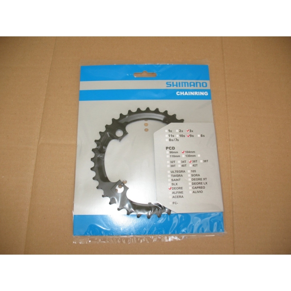 Зірка шатунів Shimano Deore FC-M590 36T - фото 1